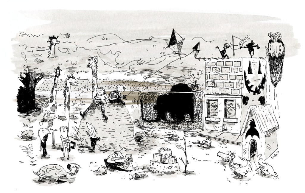 Sara Lautman Illustration: “overcast”