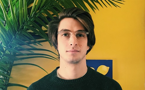 “Monster,” a GIF comic poem by Matthew Kramer