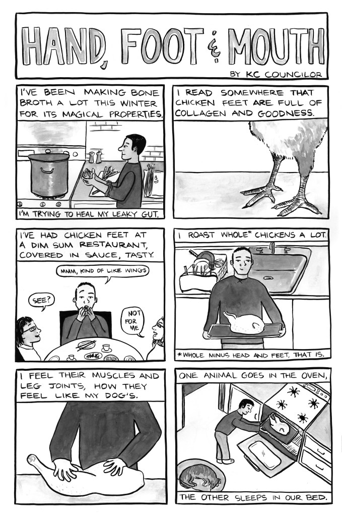 Flavor Town USA Comic “Hand, Foot & Mouth” by KC Councilor Heavy